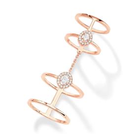 Ringe, Roségold, Messika Glam'azone Double Ring 06141-PG