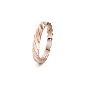 Roségold, Ringe, Niessing Woven Love Ring N401510-3mm-satin-sug