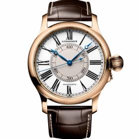 Herrenuhr, Longines LONGINES WEEMS SECOND-SETTING WATCH L2.713.8.11.0