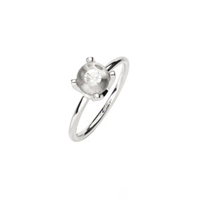 Platin, Ringe, Schmuckwerk Glasklar Ring, Ref: CR177-PT
