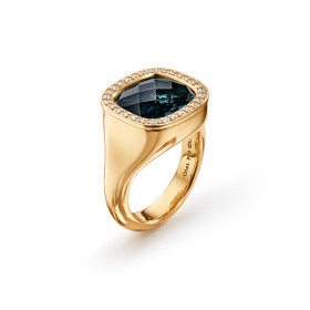 Gelbgold, Ringe, Ole Lynggaard Copenhagen Cushion Ring A2840-403