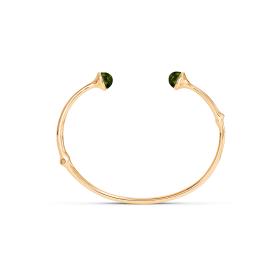 Gelbgold, Armschmuck, Ole Lynggaard Copenhagen Nature Armreif A3029-415