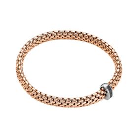 Armschmuck, Roségold, FOPE Flex'it Vendôme Armband mit Diamanten 58402BX_BN_R_XBX_0XS