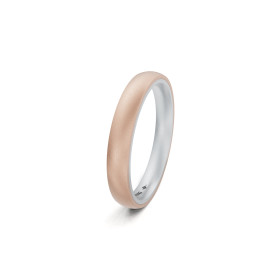  Niessing Tango Trauring, Ref: N181030-3mm-nature-pt-rw