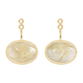 Accessoires/Sonstiges, Gelbgold, Ole Lynggaard Copenhagen Lotus Einhänger für Ohrringe A3060-402