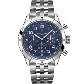 Breitling Classic AVI Super AVI B04 Chronograph GMT 46 Tribute to Vought F4U Corsair AB04451A1C1A1