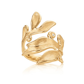         Gelbgold, Ringe, Ole Lynggaard Copenhagen Forest Ring A3095-401