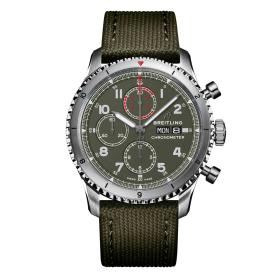 Breitling Aviator 8 Chronograph 43 Curtiss Warhawk A133161A1L1X1