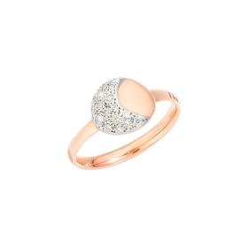 Roségold, Ringe, DoDo Ring Moon & Sun - Mond DAC2006-MOSUN-DB09R