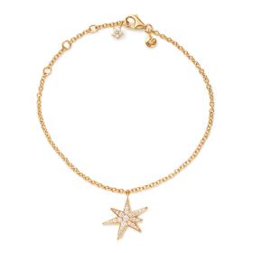 Gelbgold, Armschmuck, Ole Lynggaard Copenhagen Funky Stars-Armband A3203-402