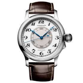 Herrenuhr, Longines LONGINES WEEMS SECOND-SETTING WATCH L2.713.4.13.0