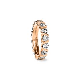Rotgold, Ringe, Niessing Vivida C Ring N401940-4mm-0.23ct-cr