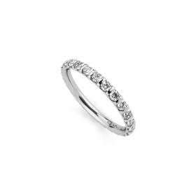 Platin, Ringe, Niessing Memory Ring N331951-0.03ct-gvs2-gloss-pt