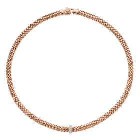 Halsschmuck, Weißgold, FOPE Flex'it Vendôme Collier 56002CX_BB_R_XBX_043