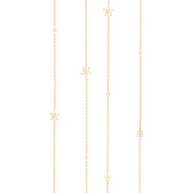 Gelbgold, Halsschmuck, Ole Lynggaard Copenhagen Shooting Stars Collier A2858-404