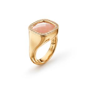 Gelbgold, Ringe, Ole Lynggaard Copenhagen Cushion Ring A2840-402