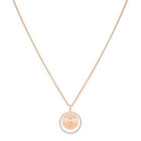 Halsschmuck, Roségold, Messika Lucky Move MM Collier 07394-PG