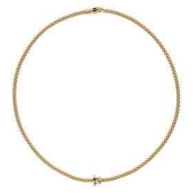 Gelbgold, Halsschmuck, FOPE Prima Collier 74408CX_XX_G_RBG_043