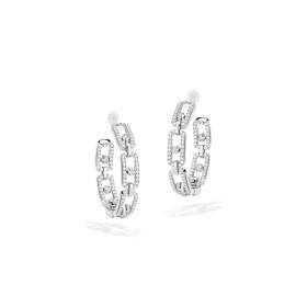         Weißgold, Ohrringe, Messika Move Link Creolen 12716-WG