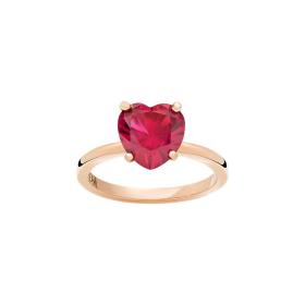 Roségold, Ringe, DoDo Ring Herz DAB1006-100AM-0009R