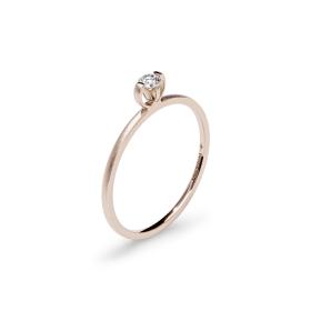 Roségold, Ringe, Niessing Princess C Ring N381960-0.08ct-velvet-rw