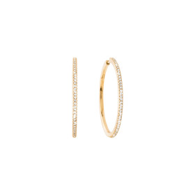         Gelbgold, Ohrringe, Ole Lynggaard Copenhagen Love Bands Creolen groß A2599-401