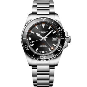 Unisex, Longines HydroConquest GMT L3.790.4.56.6