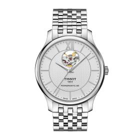 Herrenuhr, Tissot Tradition Automatic Open Heart T063.907.11.038.00
