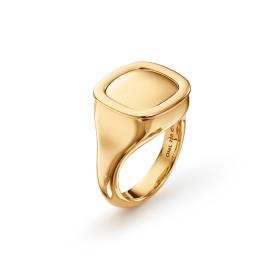 Gelbgold, Ringe, Ole Lynggaard Copenhagen Cushion Ring A2839-401