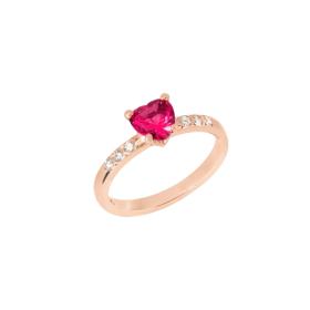 Roségold, Ringe, DoDo Ring Herz DAC3001-HEART-DSR9R