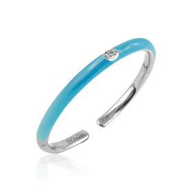 Weißgold, Armschmuck, Adolfo Courrier Bangle BG-30MAR-04