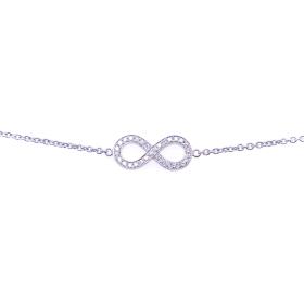 Platin, Armschmuck, Juwelier Michels LOVE Armband Eternity Brillant LB-E-SEL-PT