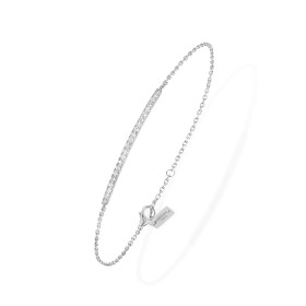         Weißgold, Armschmuck, Messika Gatsby Bar Armband 05446-WG