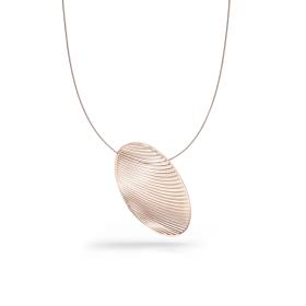 Roségold, Halsschmuck, Niessing Mirage Anhänger oval  N333050-70mm-rw