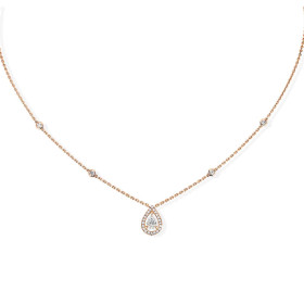         Roségold, Halsschmuck, Messika Joy Diamant Poire Collier 05224-PG