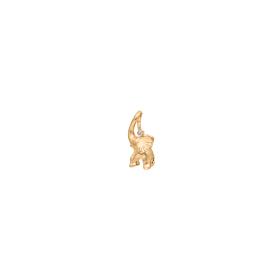 Gelbgold, Halsschmuck, Ole Lynggaard Copenhagen Elephant Anhänger A2833-402
