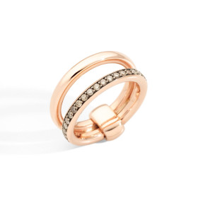 Roségold, Ringe, Pomellato Pomellato Together Bandring, Ref: PAC0100O7BKRDBR00_47