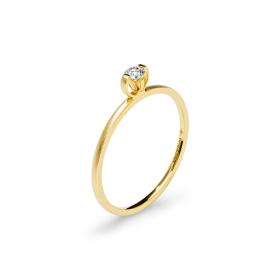Gelbgold, Ringe, Niessing Princess C Ring N381960-0.08ct-velvet-cy