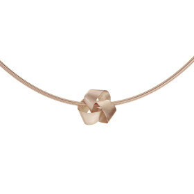         Roségold, Halsschmuck, Niessing Papyr Anhänger  N183090-4mm-rw