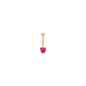 Roségold, Ohrringe, DoDo Piercing Herz DHC3013-PRCNG-SR0OR
