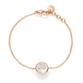 Roségold, Armschmuck, Pomellato Pom Pom Dot wendbares Armband, Ref: PBC4030O7WHRDB0MP_L