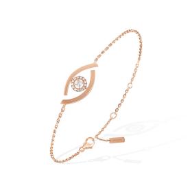 Roségold, Armschmuck, Messika Lucky Eye Armband 10034-PG