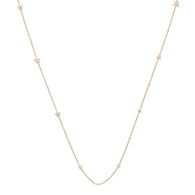 Gelbgold, Halsschmuck, Ole Lynggaard Copenhagen Shooting Stars Collier A2858-409