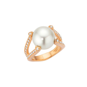 Roségold, Ringe, Gellner Wave Ring, Ref: 5-24144-01