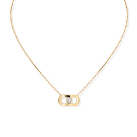         Gelbgold, Halsschmuck, Messika So Move Diamantkette 12944-YG