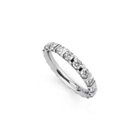 Platin, Ringe, Niessing Memory Ring N331951-0.07ct-gvs2-gloss-pt