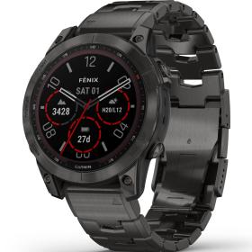 Herrenuhr, Garmin fēnix® 7 Sapphire Solar 010-02540-39