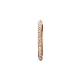 Roségold, Ringe, Niessing Satellite Colors oval Ring N321570-48br-cinnamon-rw
