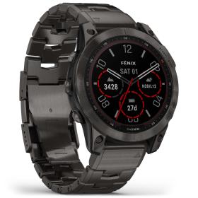 Herrenuhr, Garmin fēnix® 7 Sapphire Solar 010-02540-39