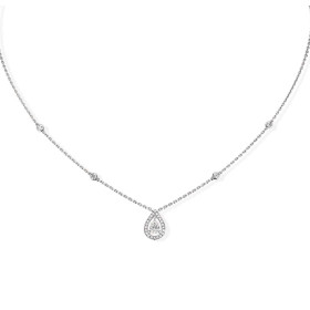         Weißgold, Halsschmuck, Messika Joy Diamant Poire Collier 05224-WG